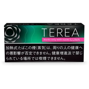 Terea Black Menthol cigarette pack showing smooth menthol flavour