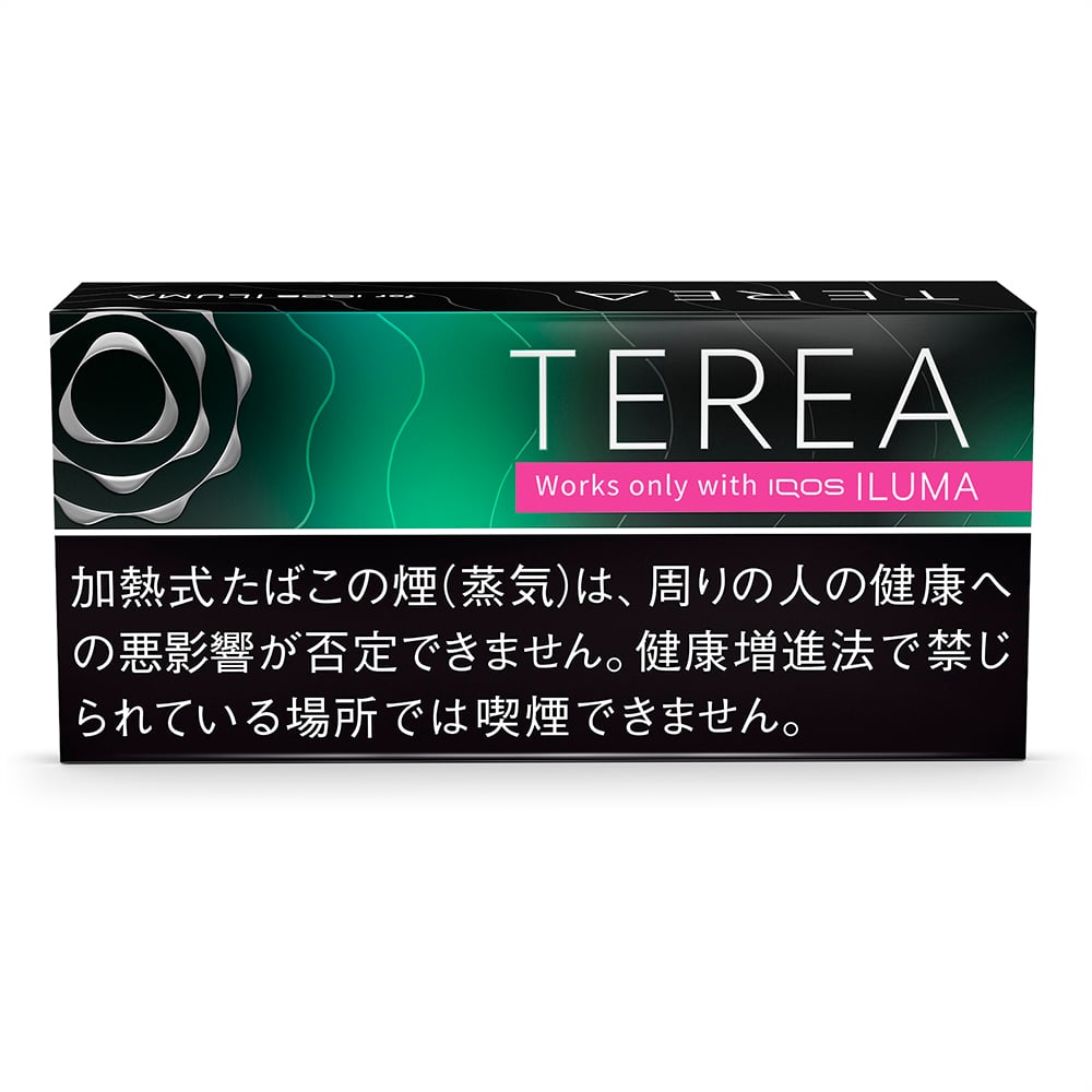 Terea Black Menthol cigarette pack showing smooth menthol flavour